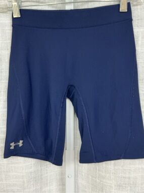 Under Armour Women’s Navy Blue Bike/Compression Shorts
